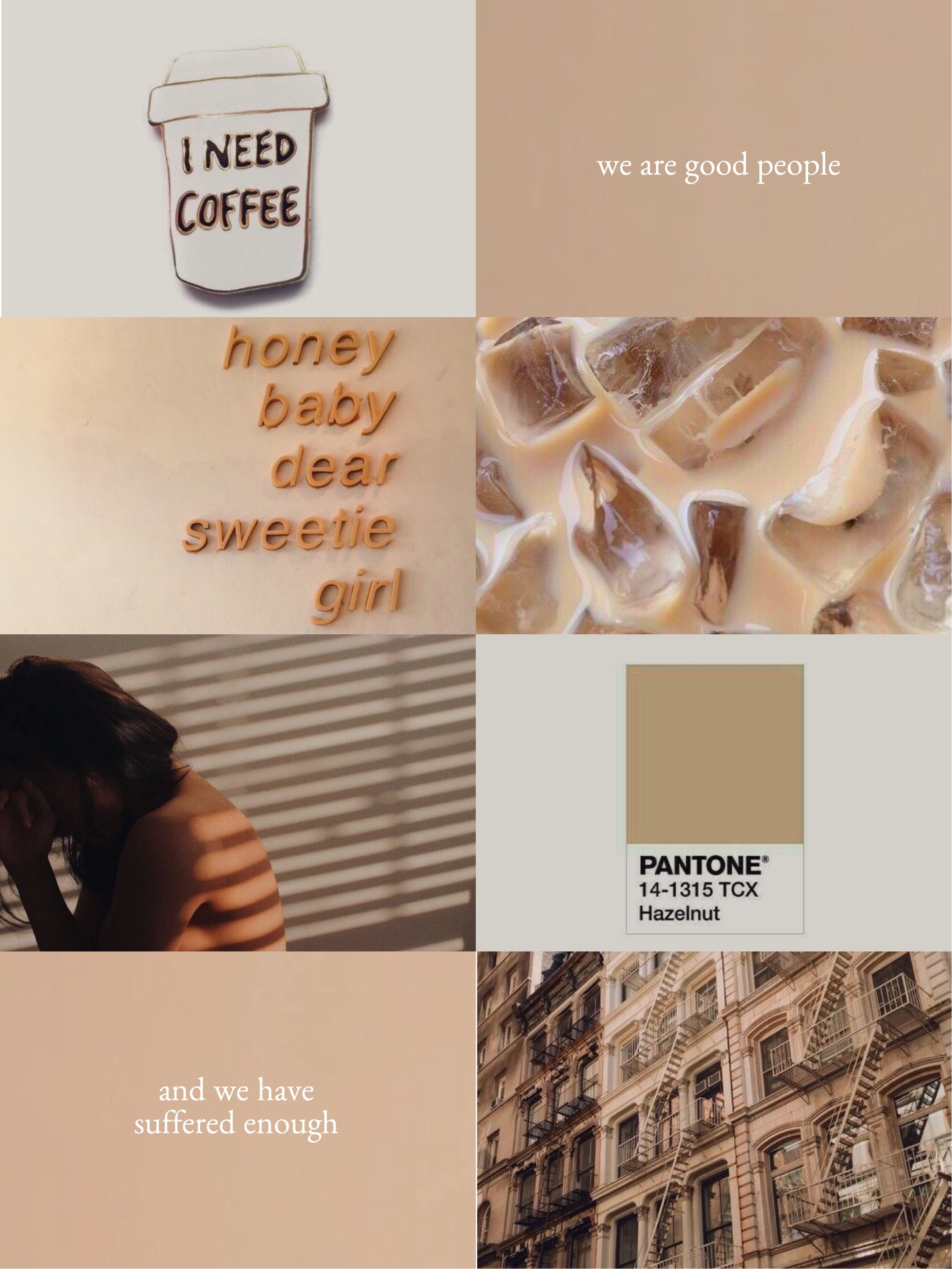 Aesthetic Caramel Wallpapers Wallpaper Cave