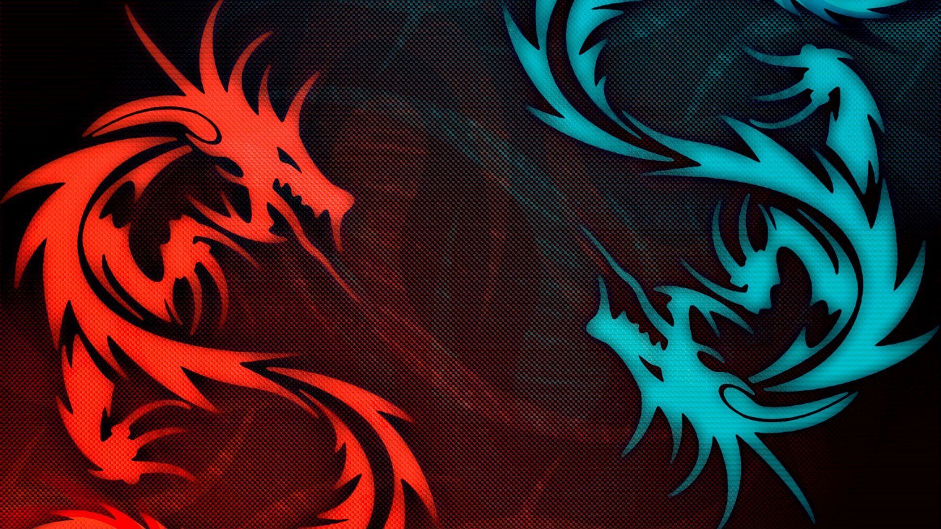 Blue Fire Dragon Wallpapers Wallpaper Cave