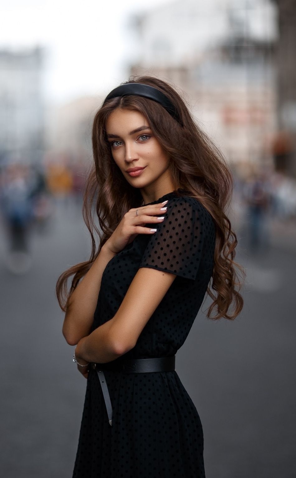Girl In Black Dress Wallpapers Wallpaper Cave