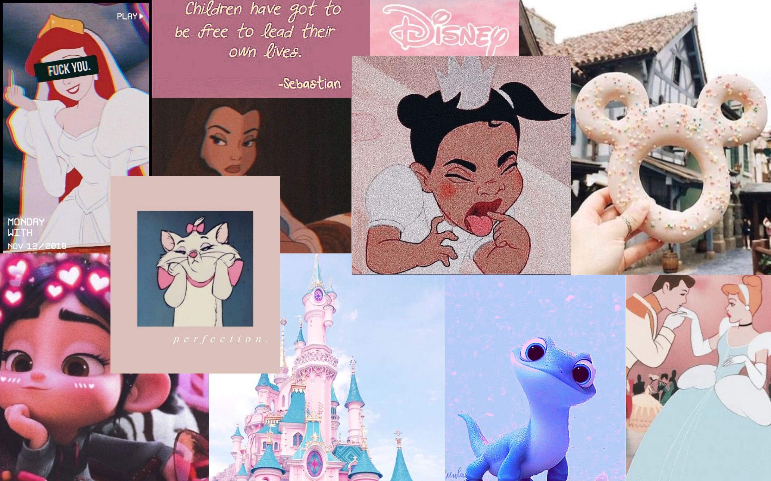 Aesthetic College Disney Movies Wallpapers Wallpaper Cave