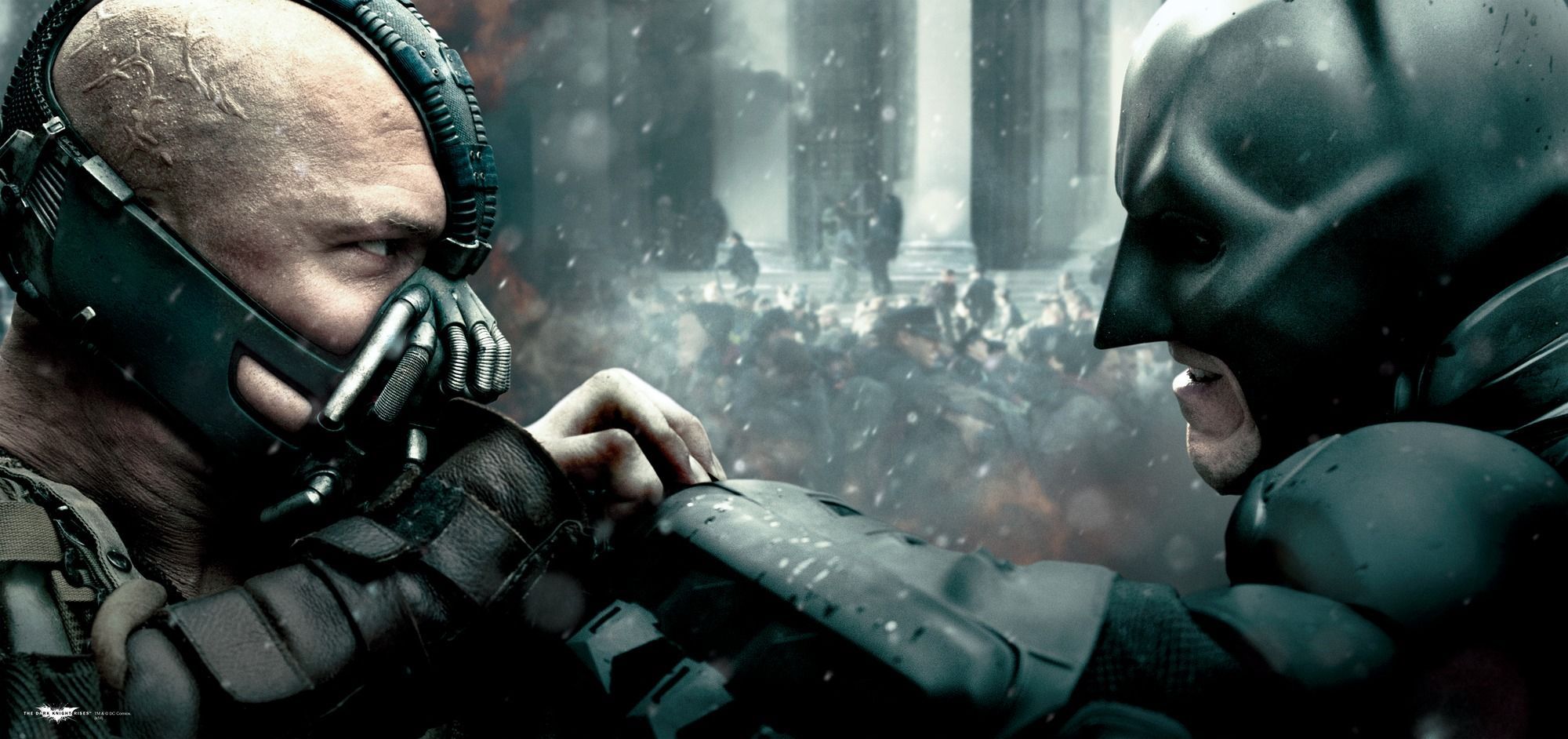Batman Vs Bane Desktop Wallpapers Wallpaper Cave