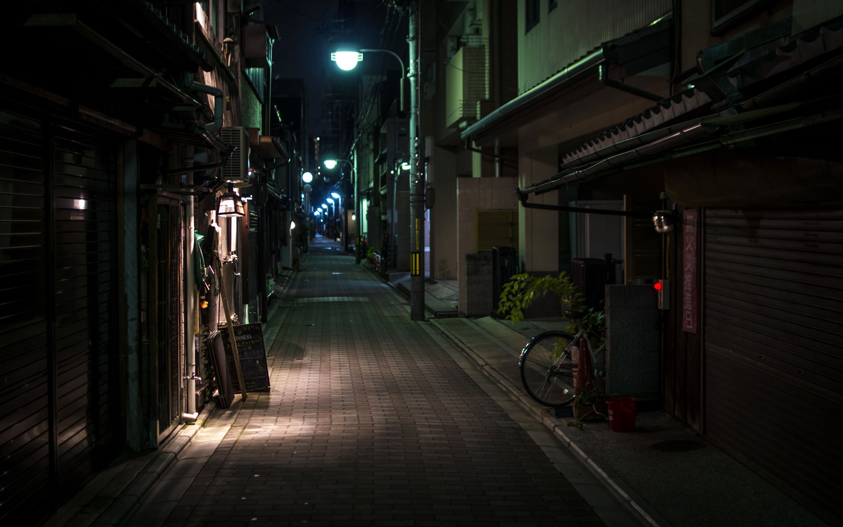 Japanese Street Wallpapers Wallpaper Cave