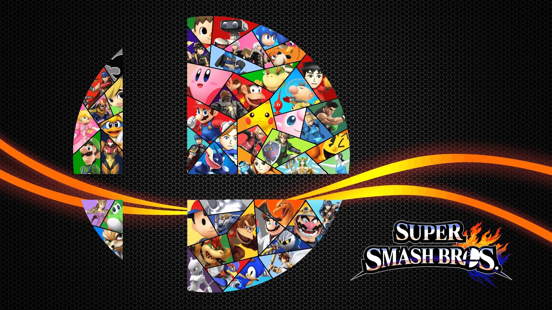 Super Smash Bros Ultimate Logo Wallpapers Wallpaper Cave