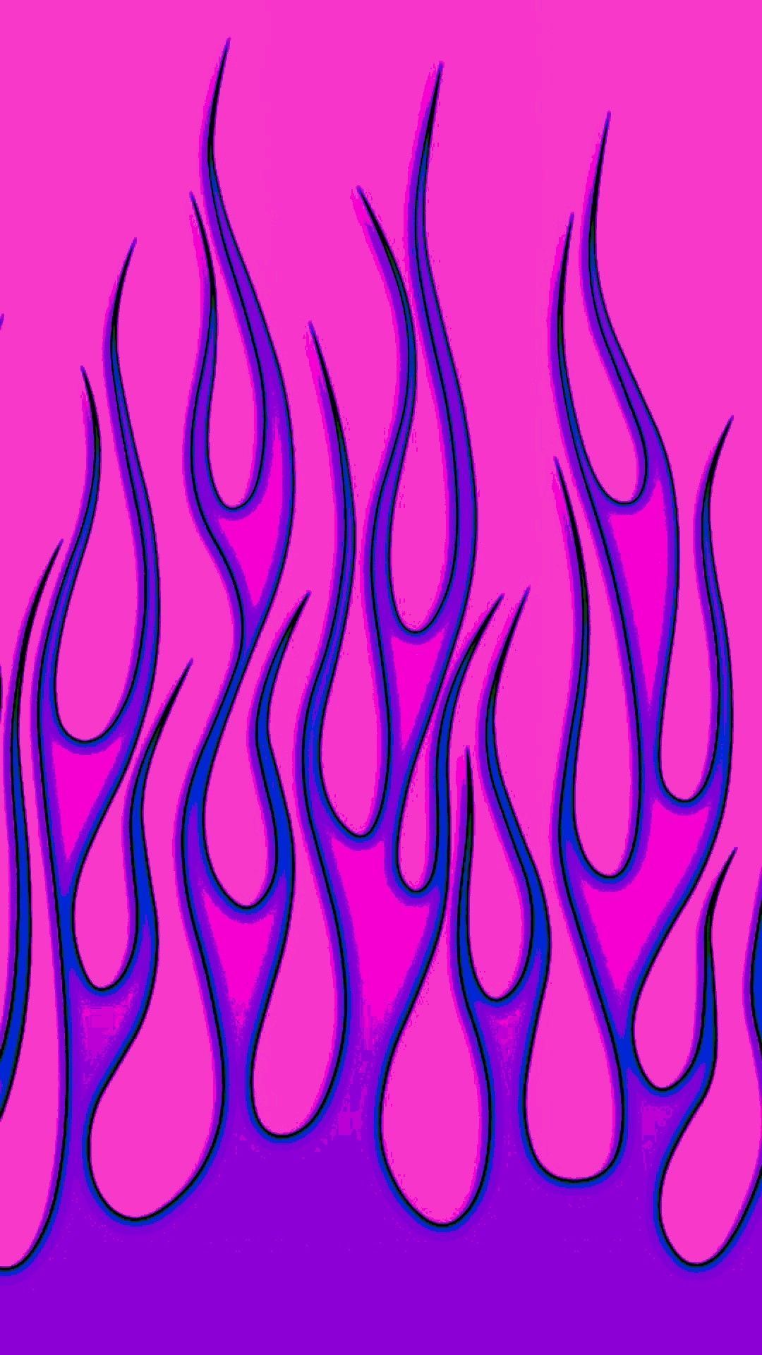 Pink Flame Wallpapers Wallpaper Cave