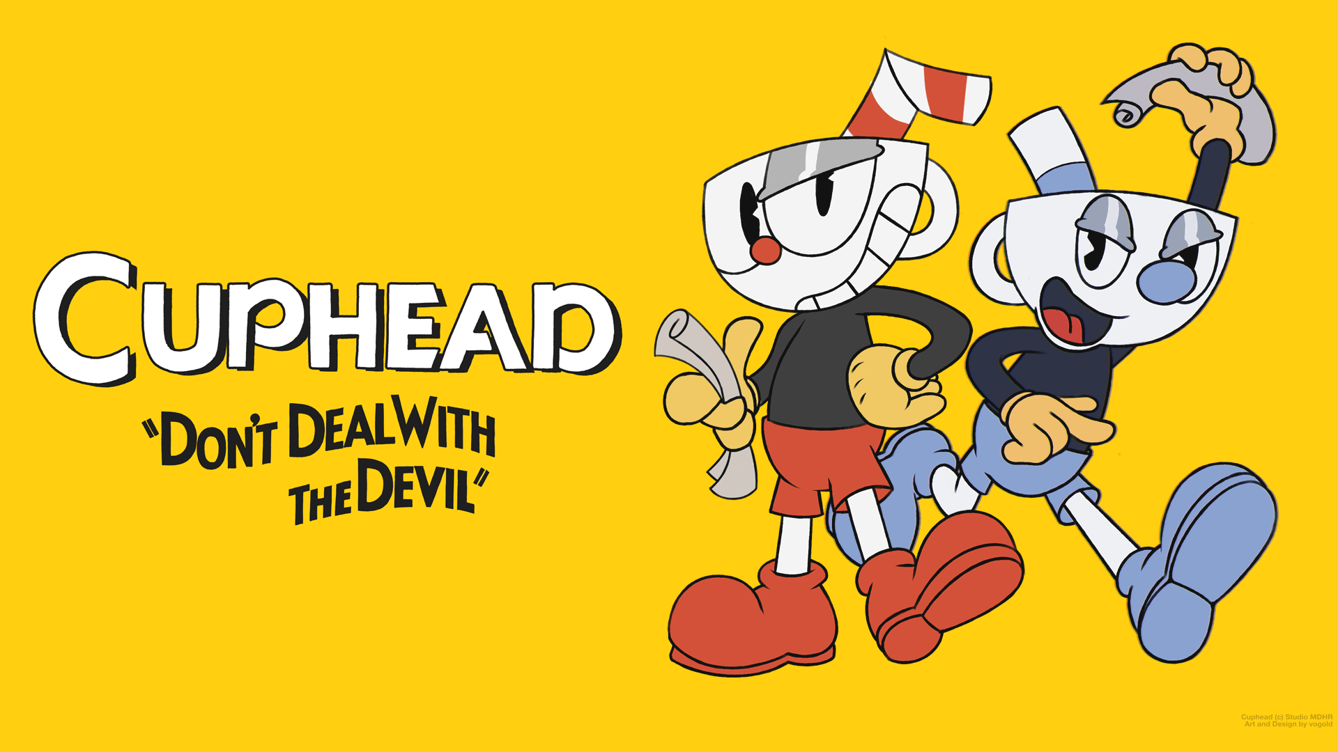 Cuphead And Mugman Wallpapers Wallpaper Cave