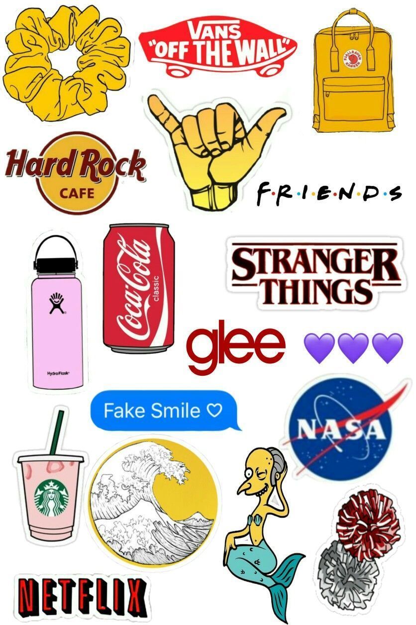Aesthetic Stickers Wallpapers Wallpaper Cave