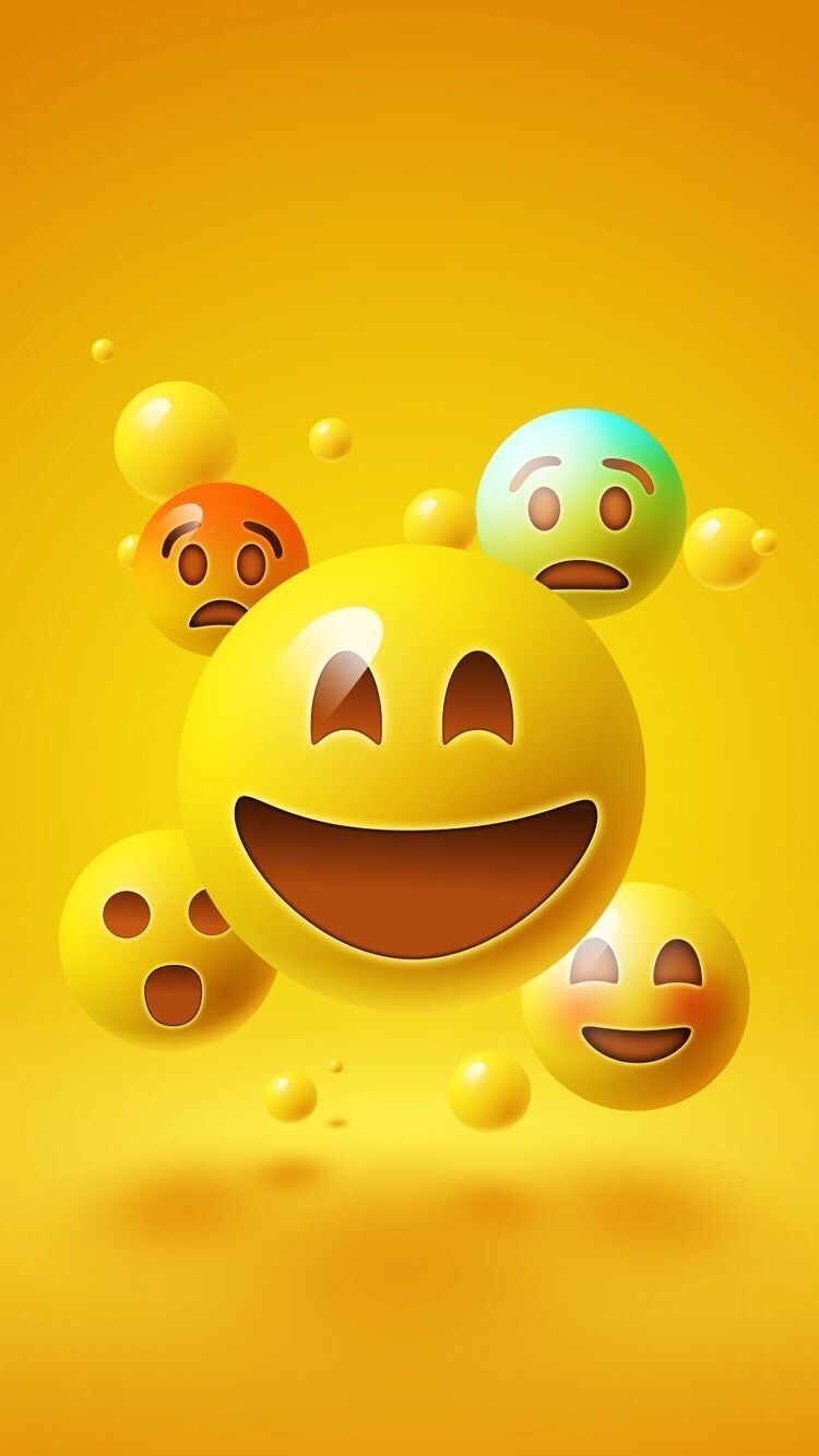 Yellow Emoji Wallpapers Wallpaper Cave