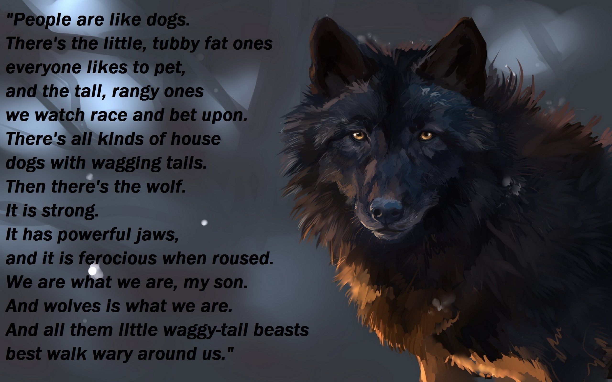Cute Wolf Quotes Wallpapers Wallpaper Cave