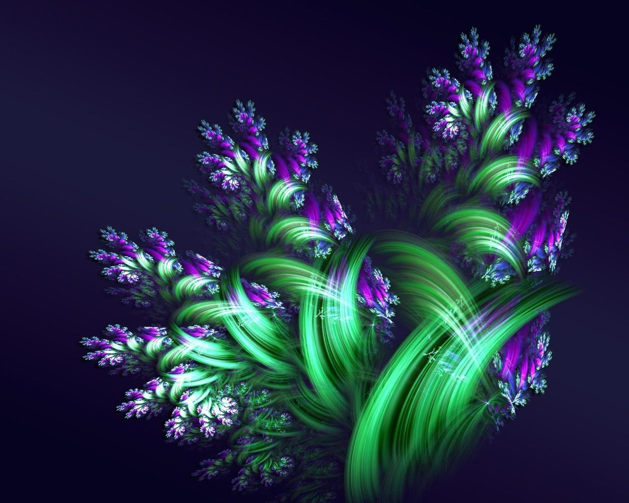 Purple Green Flower Wallpapers Wallpaper Cave