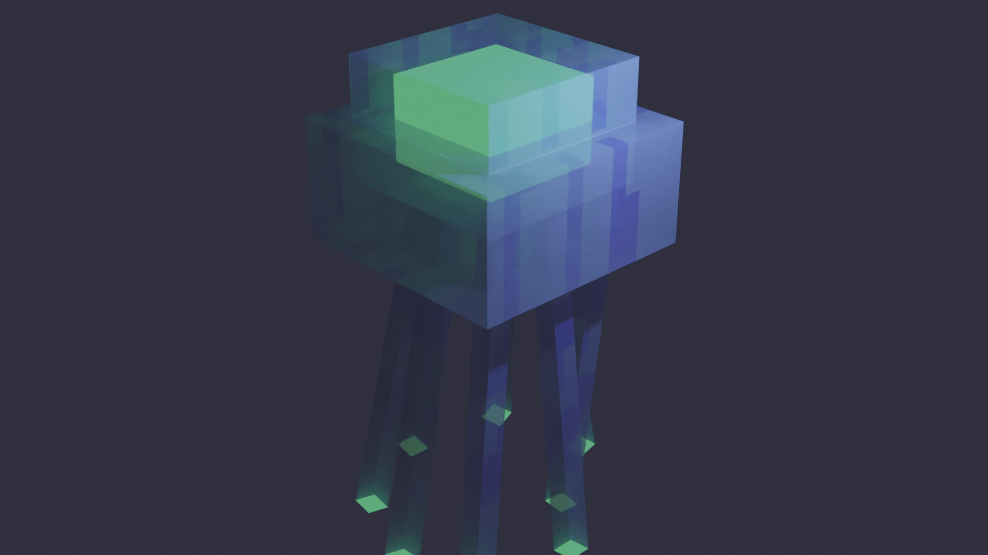 Glow Squid Minecraft Wallpapers Wallpaper Cave