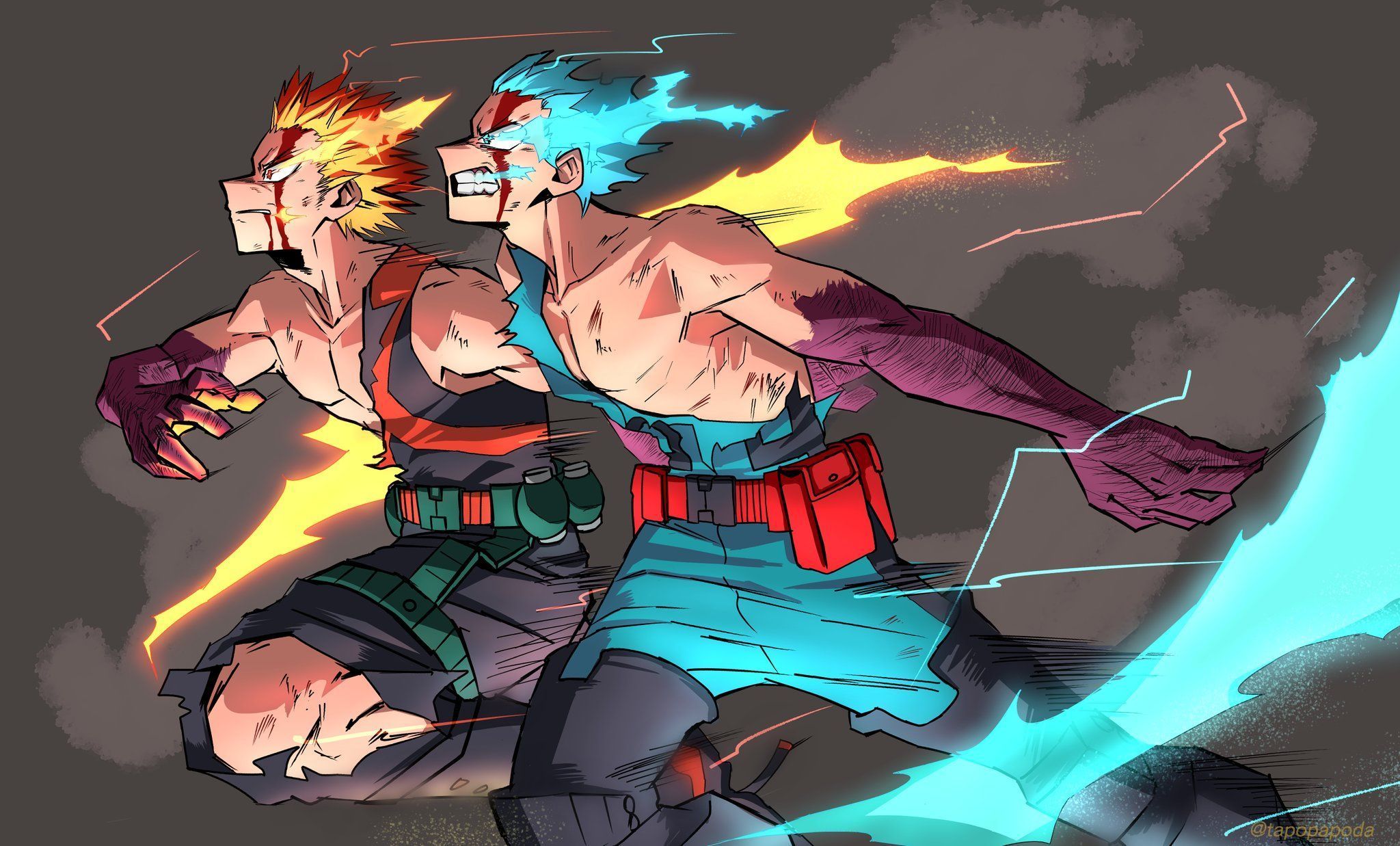 Deku And Bakugo One For All Wallpapers Wallpaper Cave