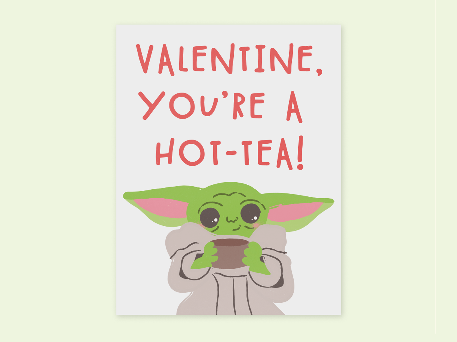 Baby Yoda Valentines Day Wallpapers Wallpaper Cave