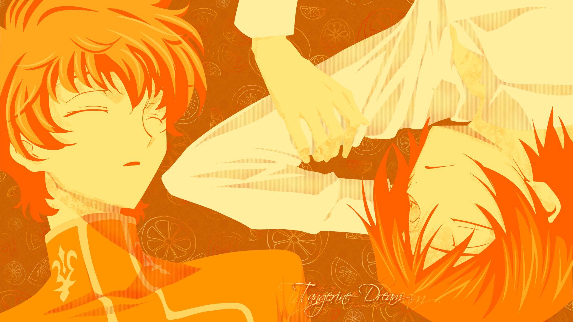Orange Aesthetic Anime Wallpapers Wallpaper Cave