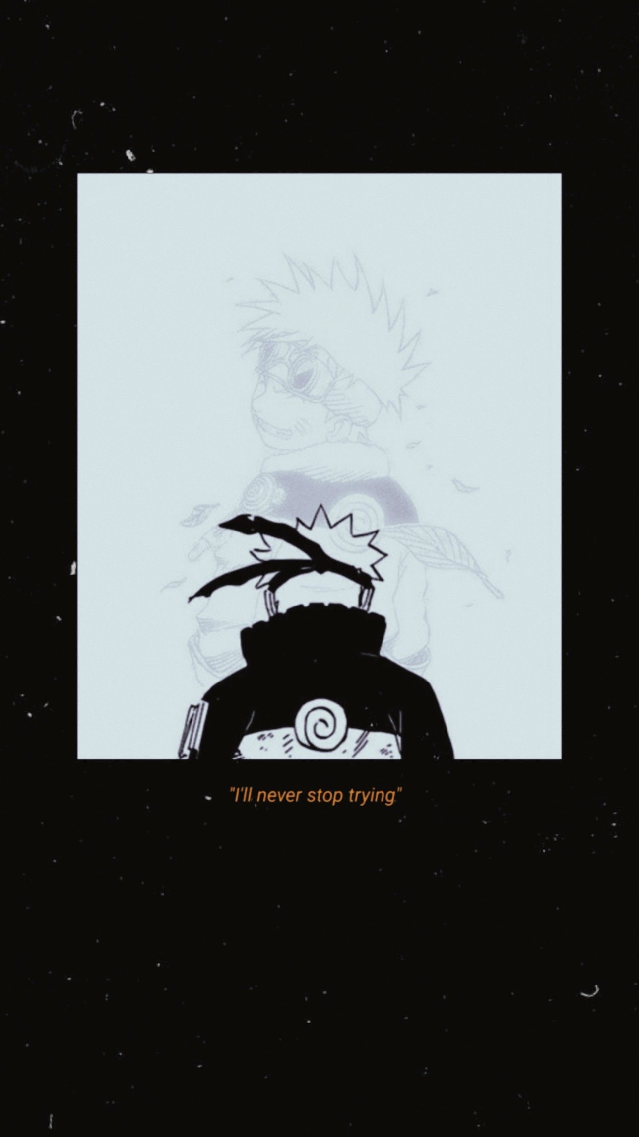 Naruto Aesthetic Black Wallpapers Wallpaper Cave