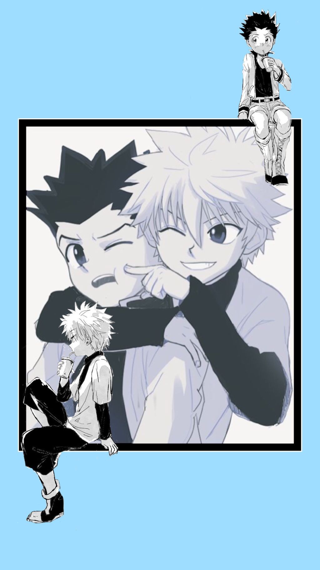 Gon And Killua iPhone Wallpapers Wallpaper Cave