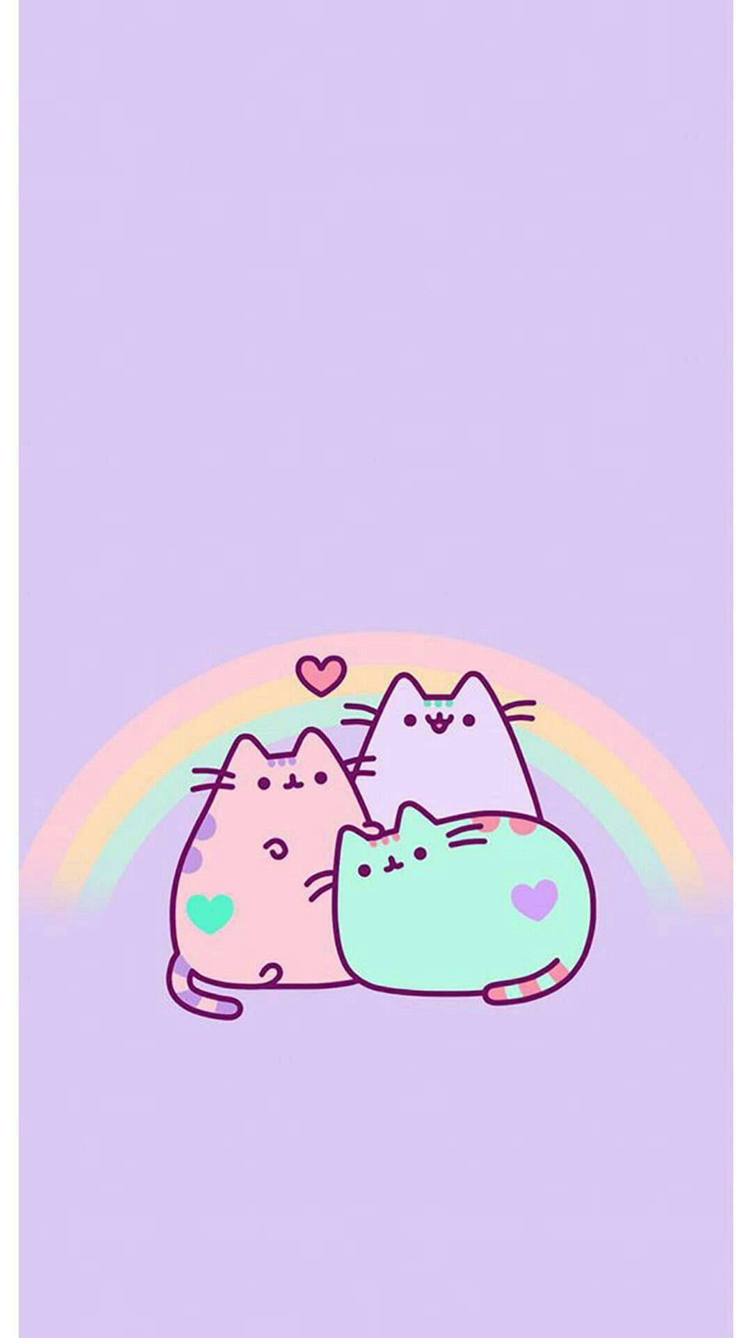 Kawaii Rainbow Wallpapers Wallpaper Cave