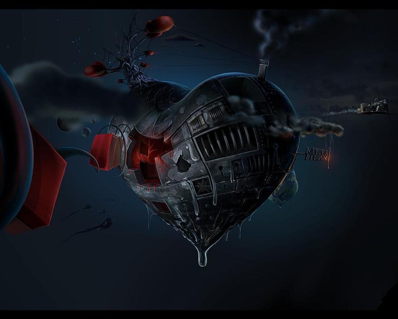 Love Dark Wallpapers Wallpaper Cave