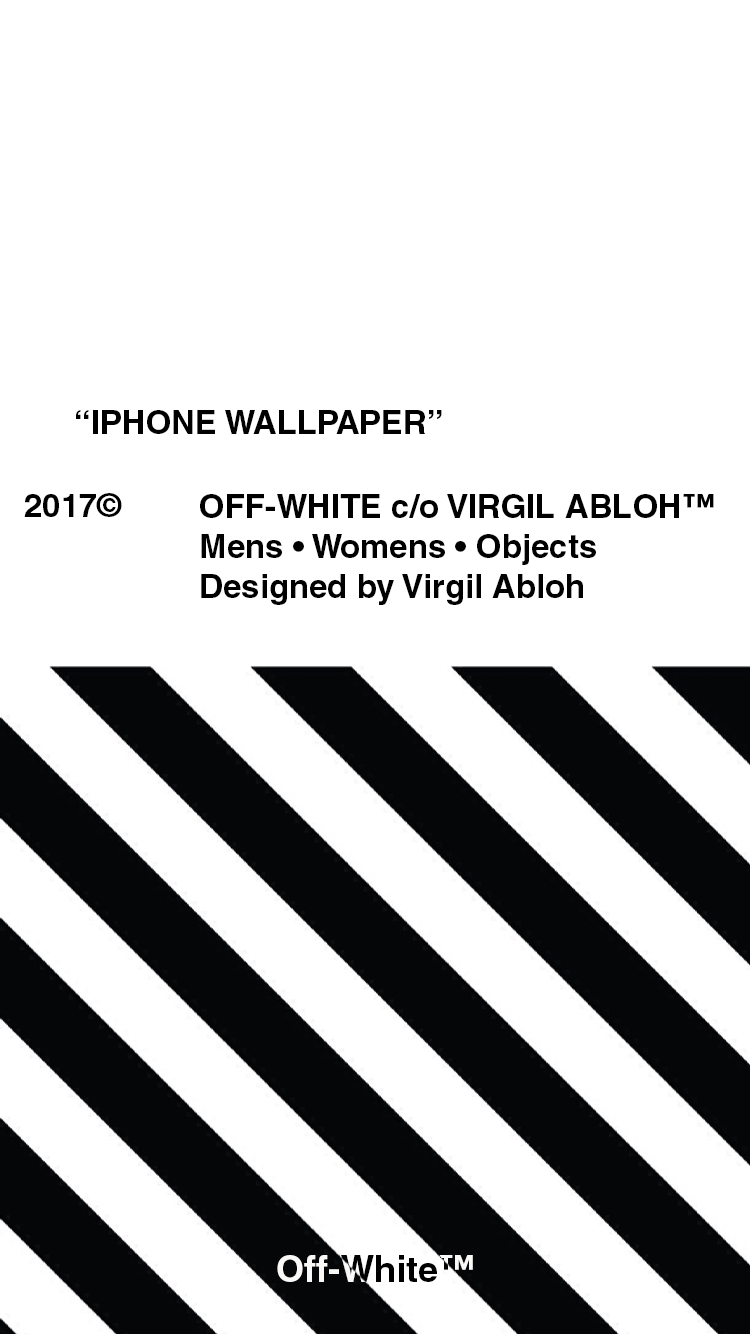 Off White iPhone X Wallpapers Wallpaper Cave