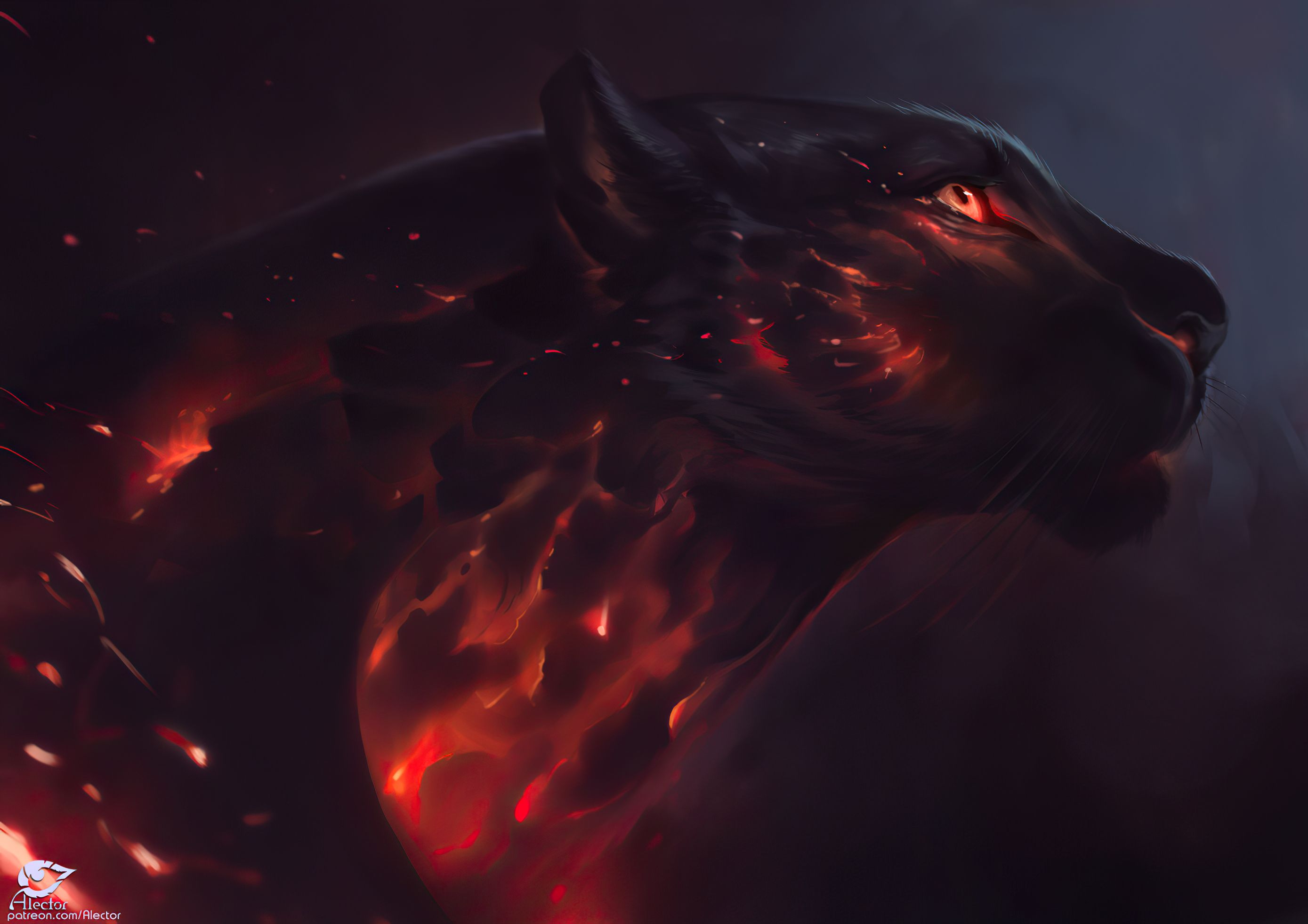 Red Tiger Wallpapers Wallpaper Cave