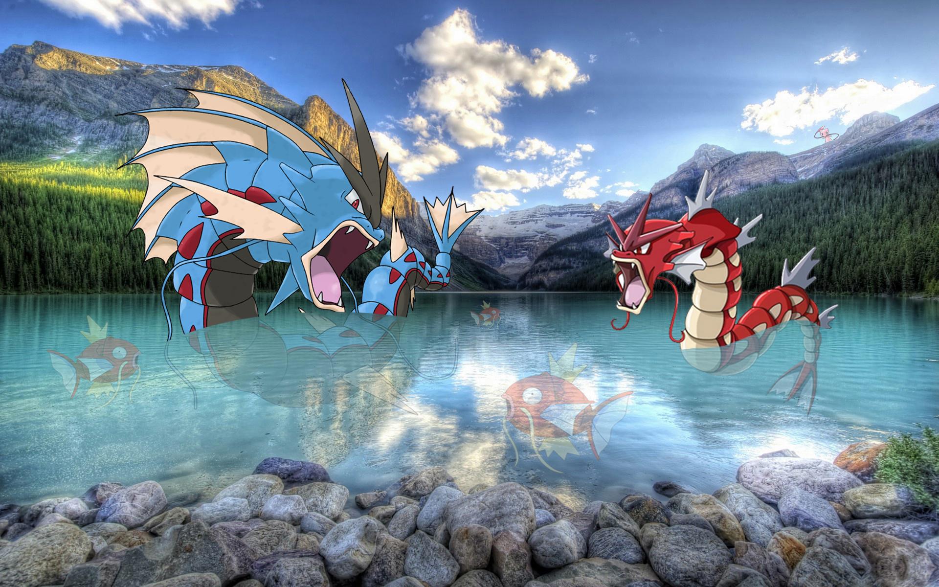 Mega Gyarados Wallpapers Wallpaper Cave