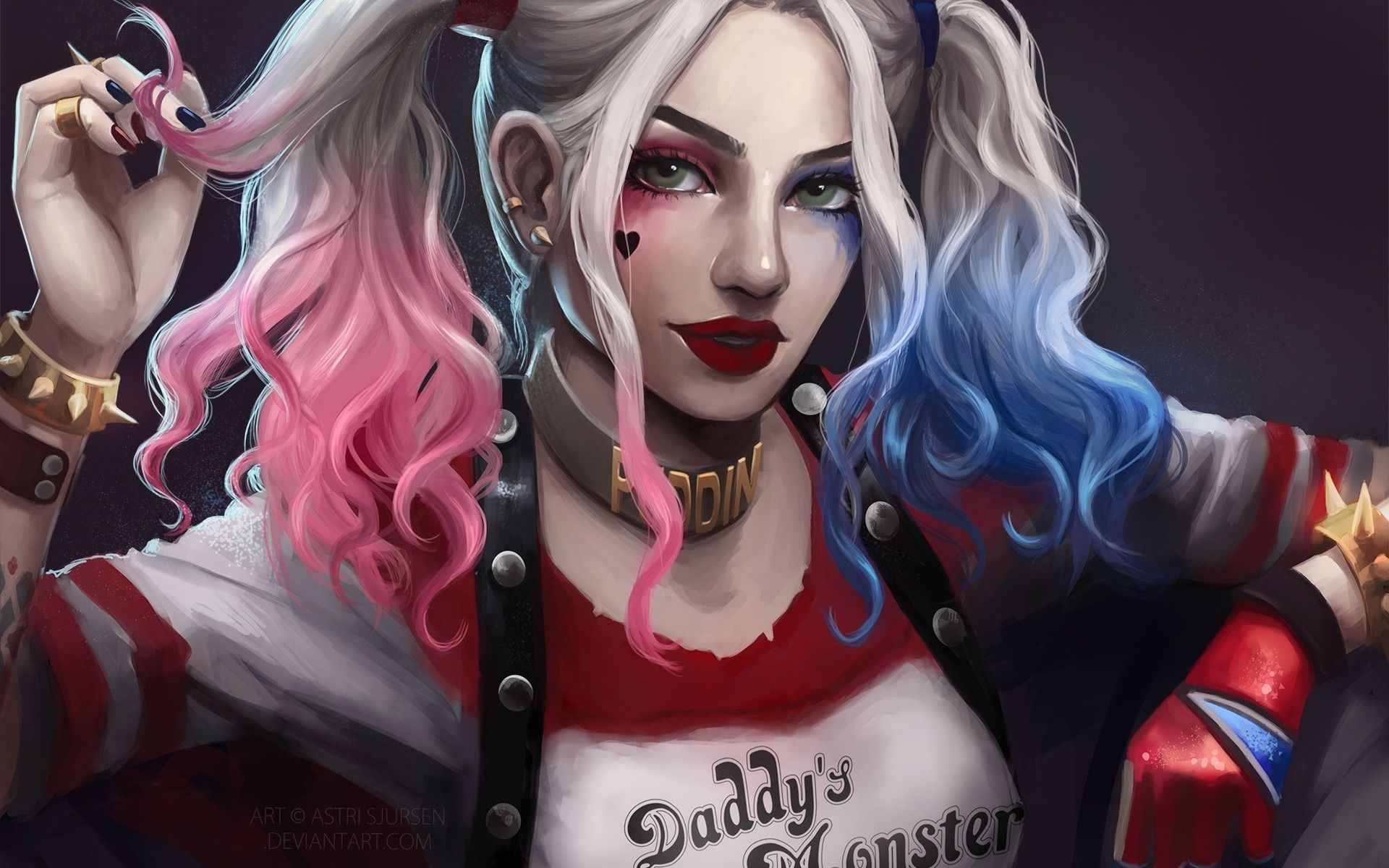 Harley Quinn Art Wallpapers Wallpaper Cave