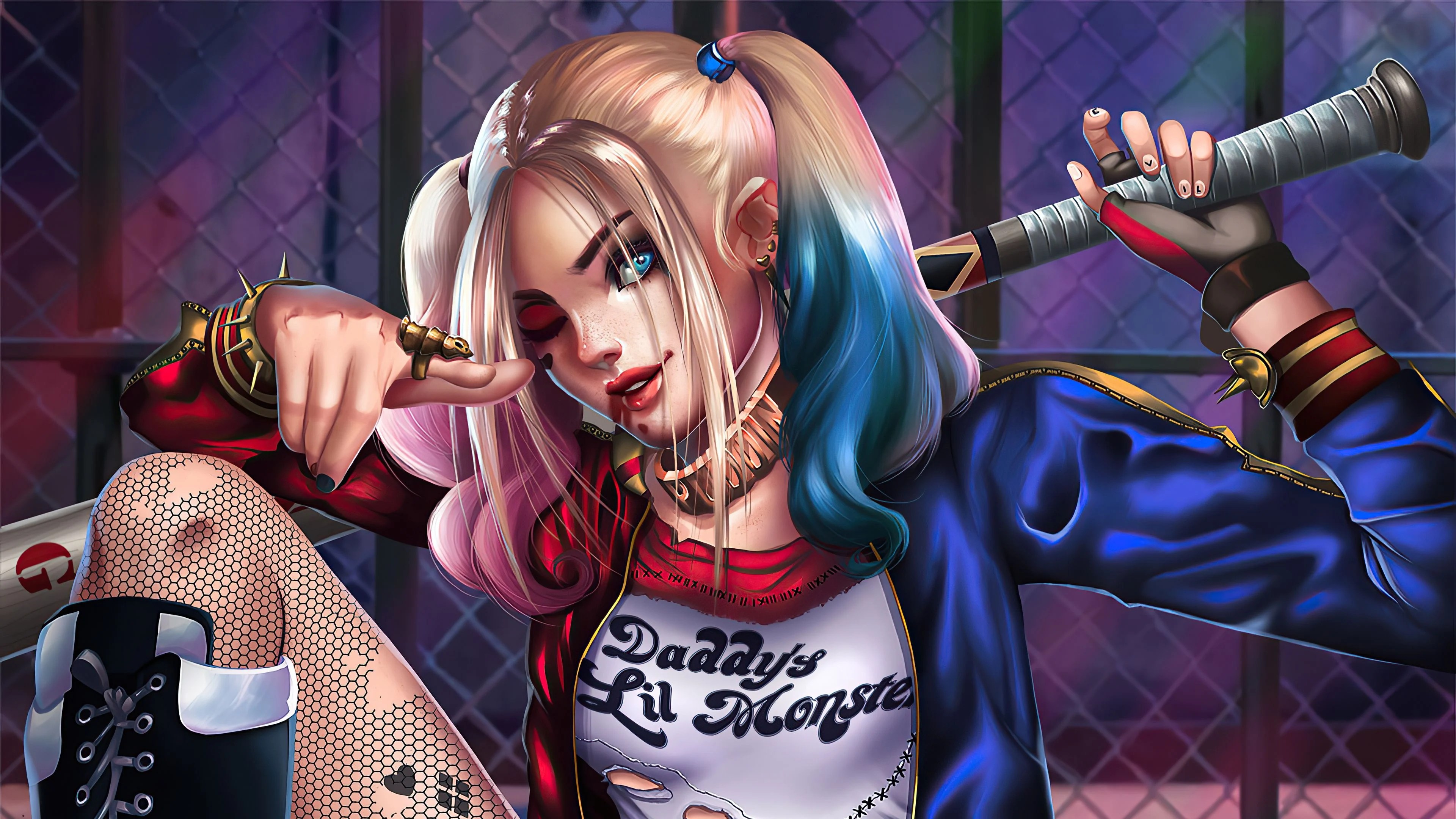Harley Quinn Art Wallpapers Wallpaper Cave