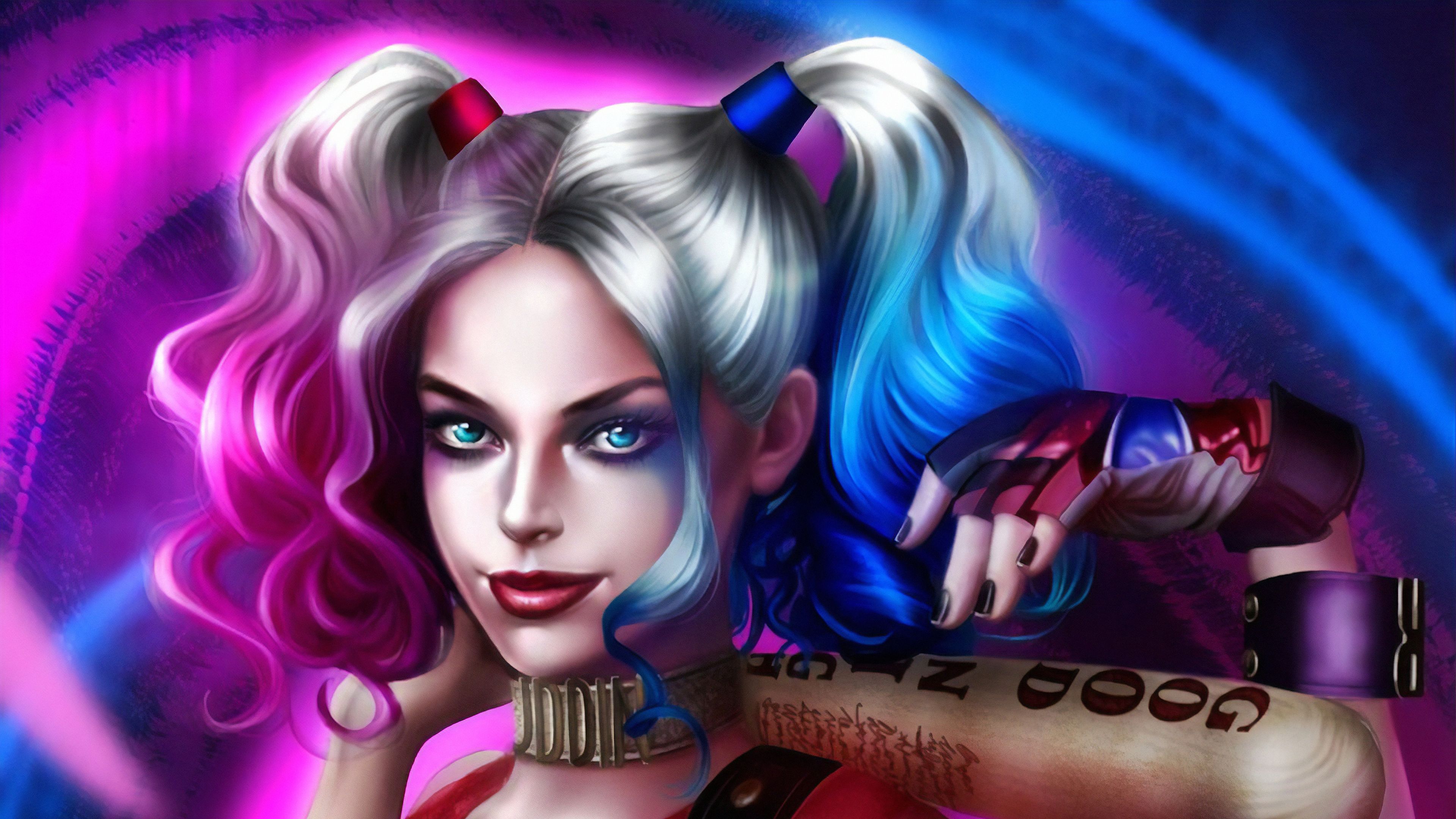 Harley Quinn Art Wallpapers Wallpaper Cave