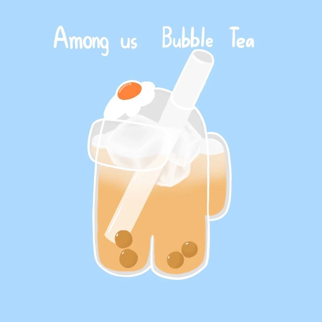 Boba Tea Among Us Character Wallpaper Fan Fictions