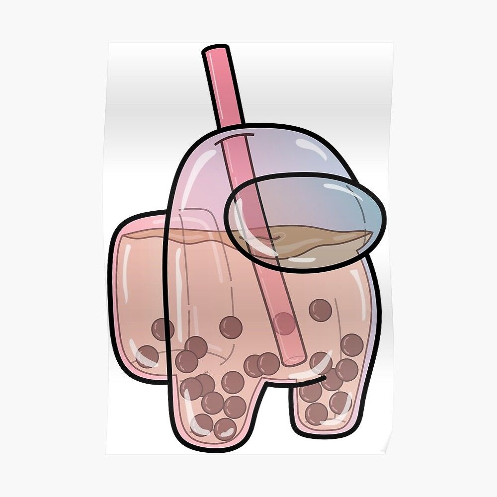 Among Us Bubble Tea Wallpapers Wallpaper Cave