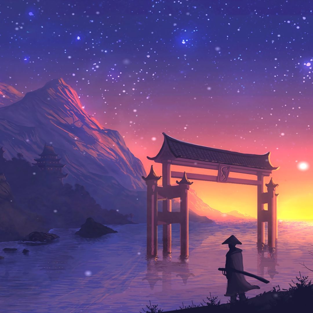 Japanese Anime Scenery Wallpaper