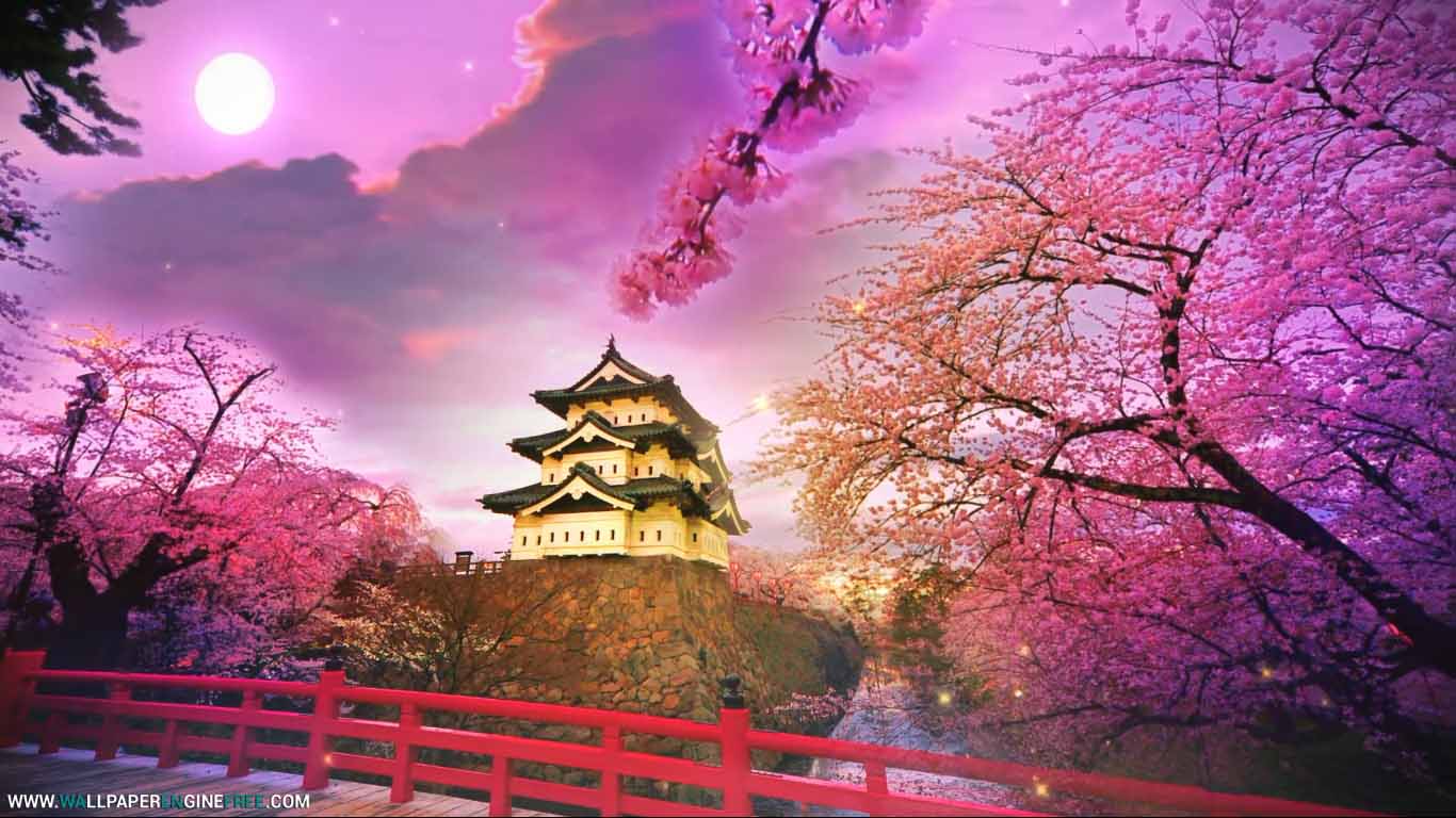 Japanese Landscape Anime Wallpapers Wallpaper Cave