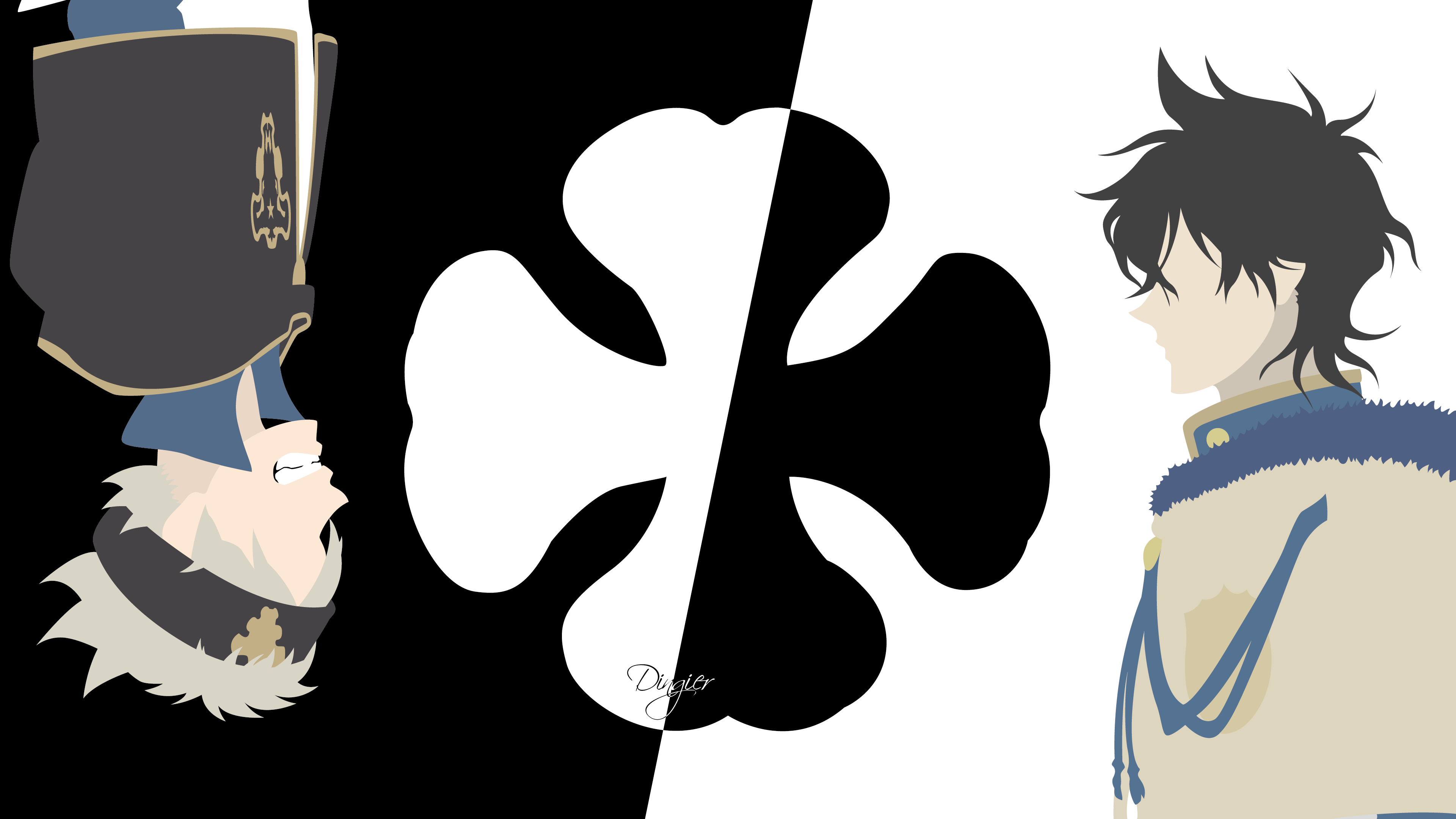 Logo Black Clover Wallpapers Wallpaper Cave