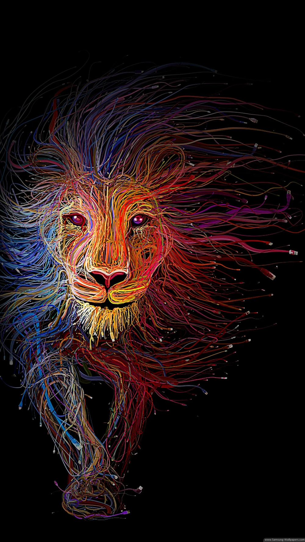 Galaxy Lion Wallpapers Wallpaper Cave