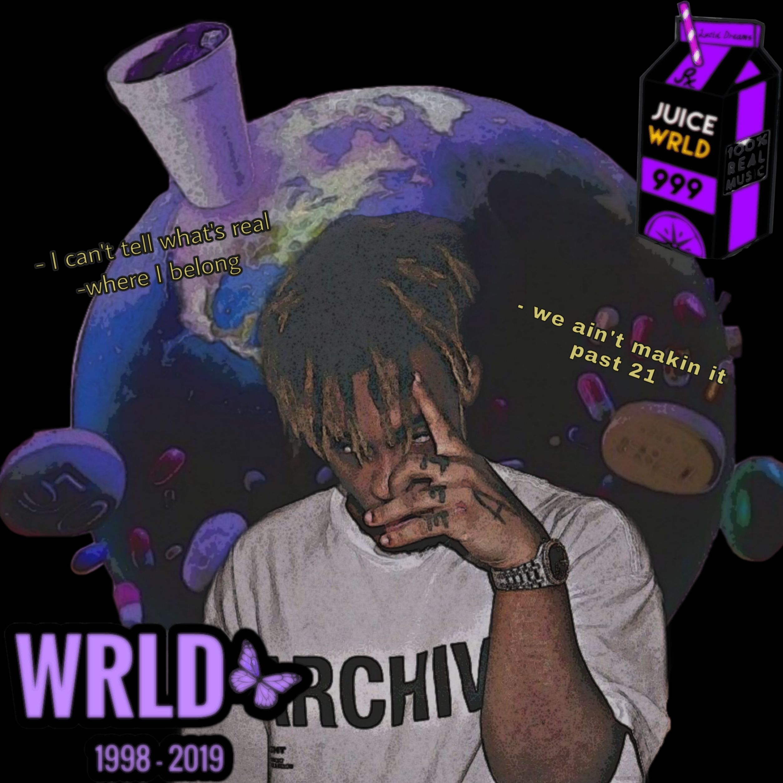 Juice Wrld Songs Wallpapers Wallpaper Cave