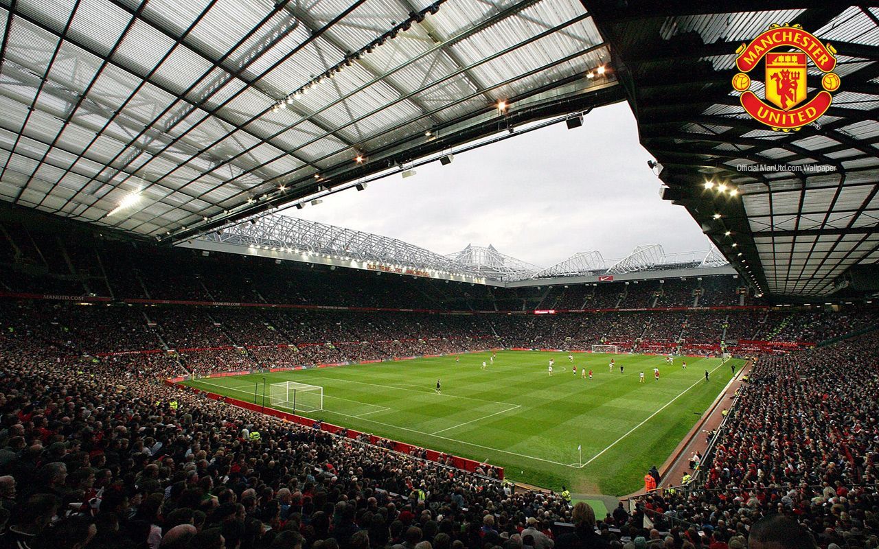Old Trafford Manchester United Desktop Wallpapers Wallpaper Cave