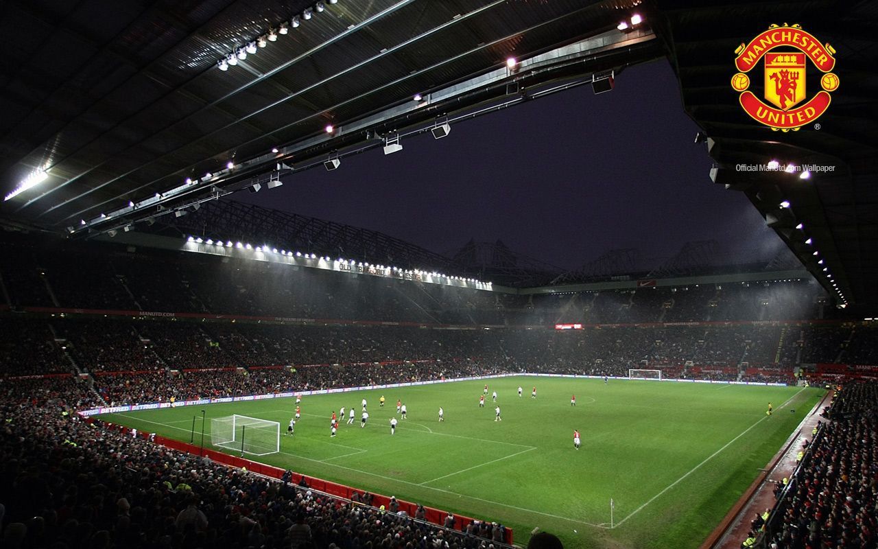 Old Trafford Manchester United Desktop Wallpapers Wallpaper Cave