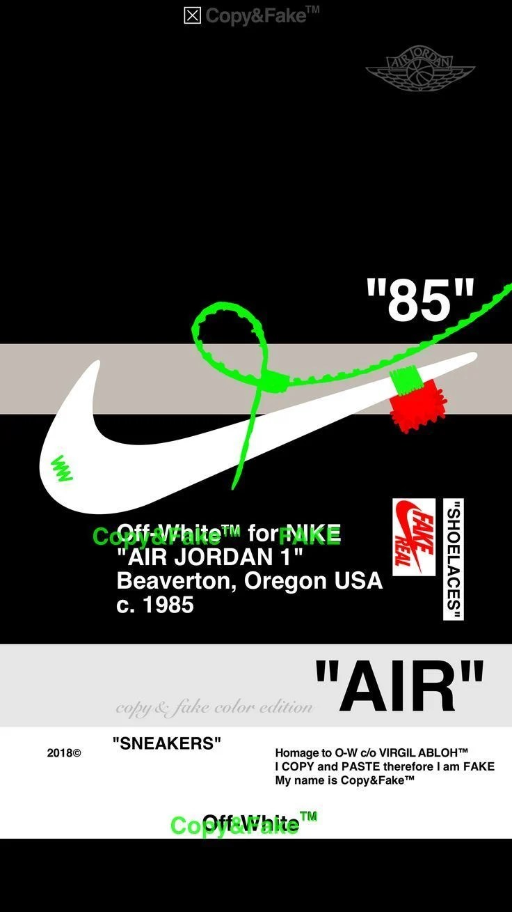 OffWhite Nike Wallpapers Wallpaper Cave