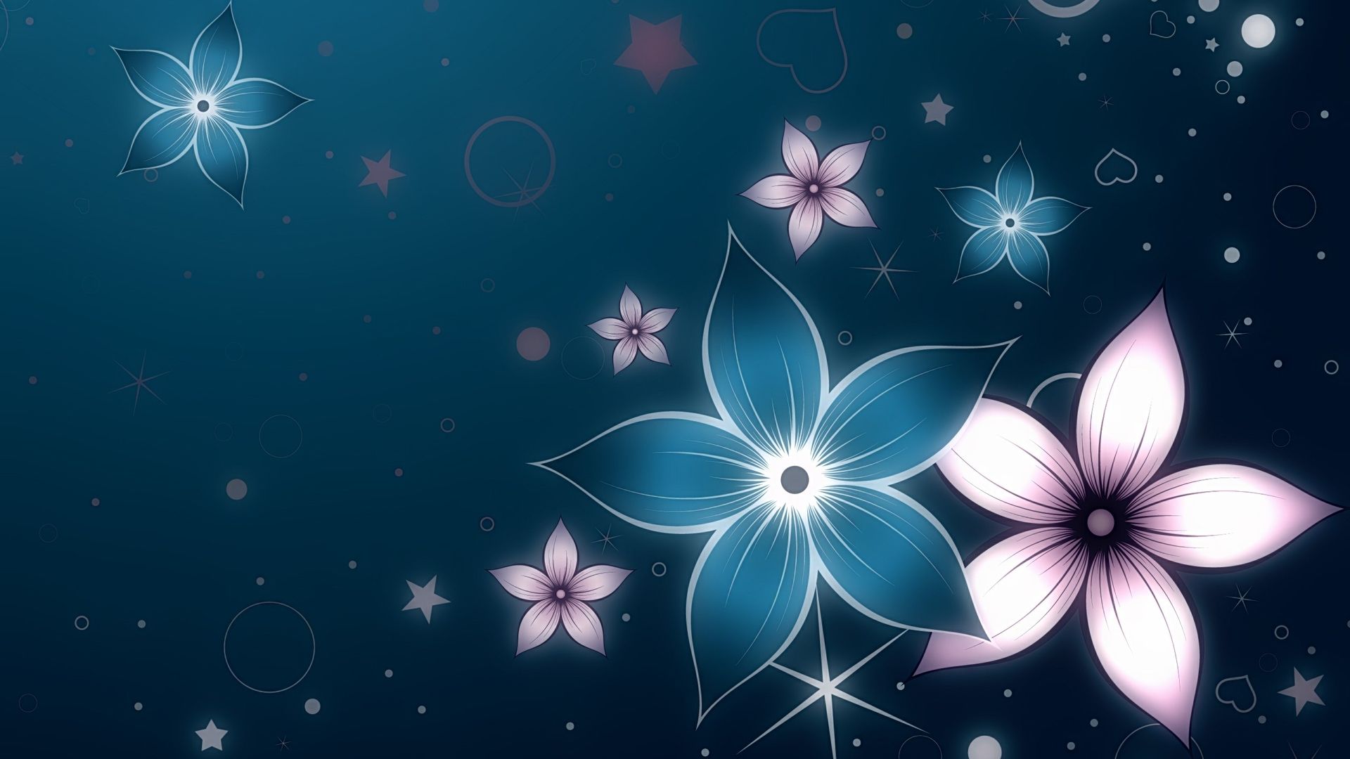 Flower Vector Wallpapers Wallpaper Cave