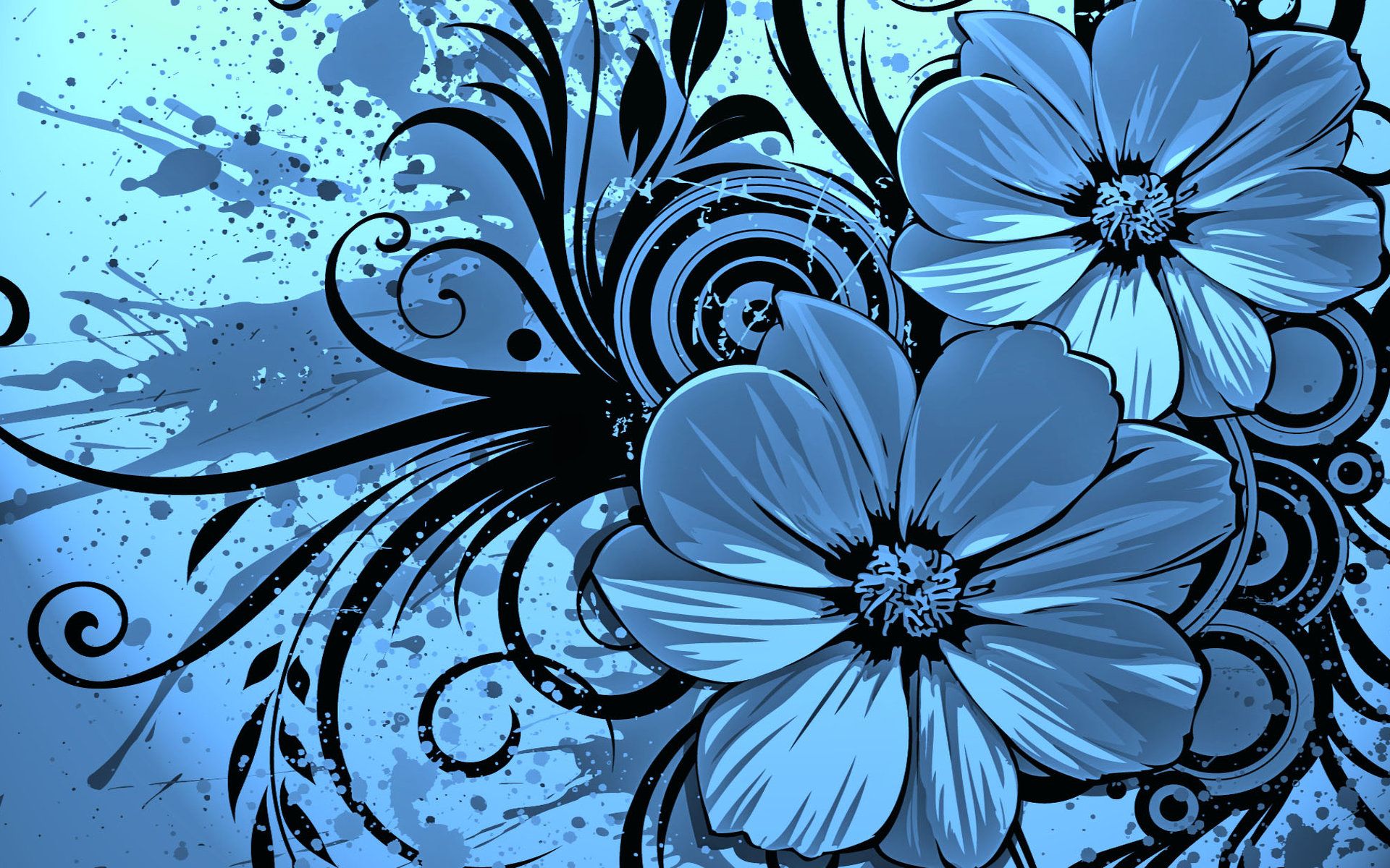 Flower Vector Wallpapers Wallpaper Cave
