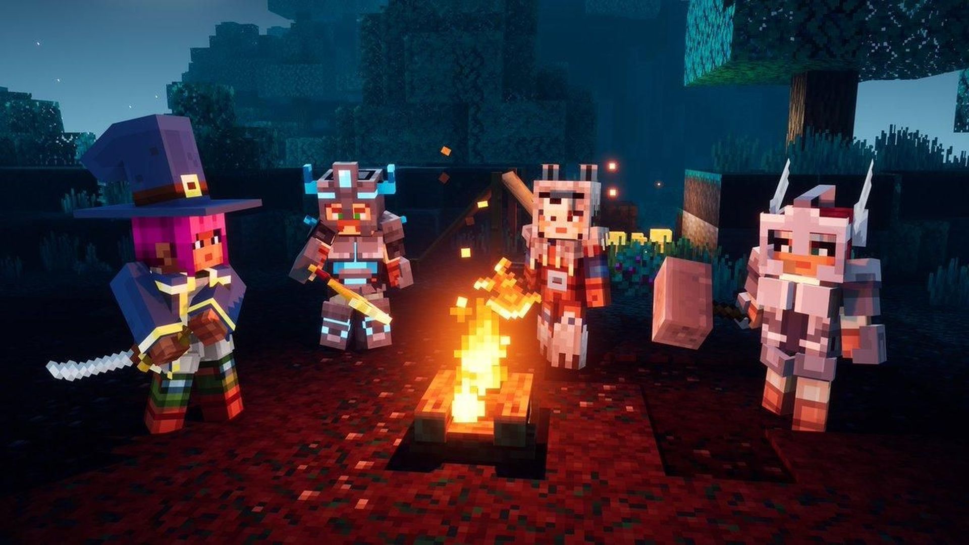 Minecraft Dungeons Desktop Wallpapers Wallpaper Cave