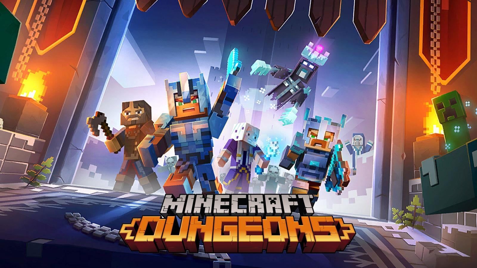 Minecraft Dungeons Desktop Wallpapers Wallpaper Cave