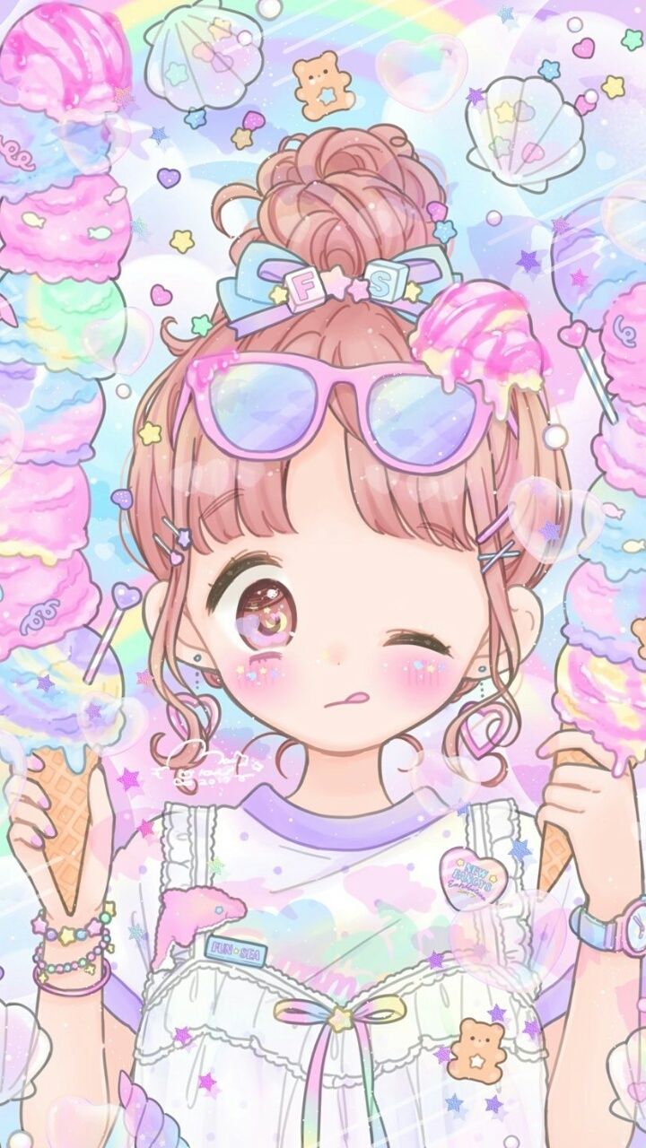 Kawaii Pastel Chibi Wallpapers Wallpaper Cave