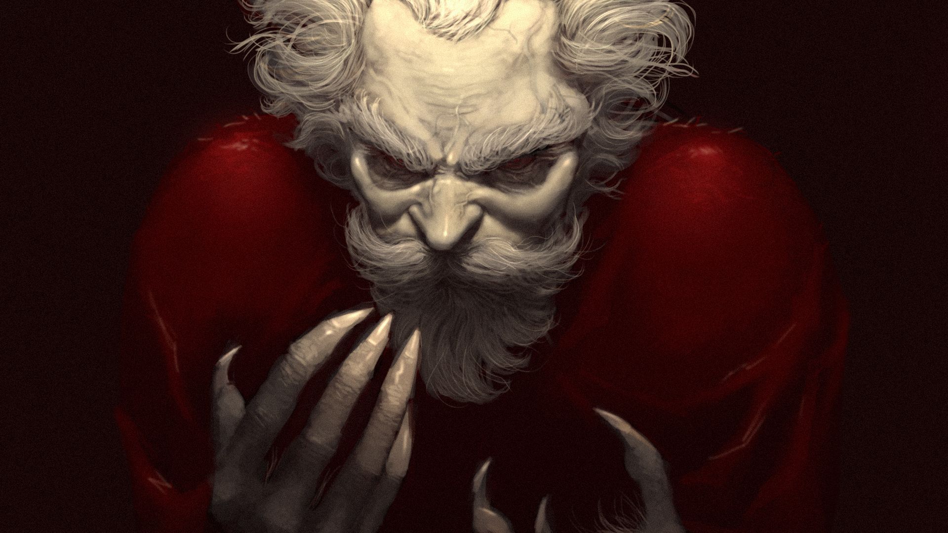 Evil Santa Wallpapers Wallpaper Cave