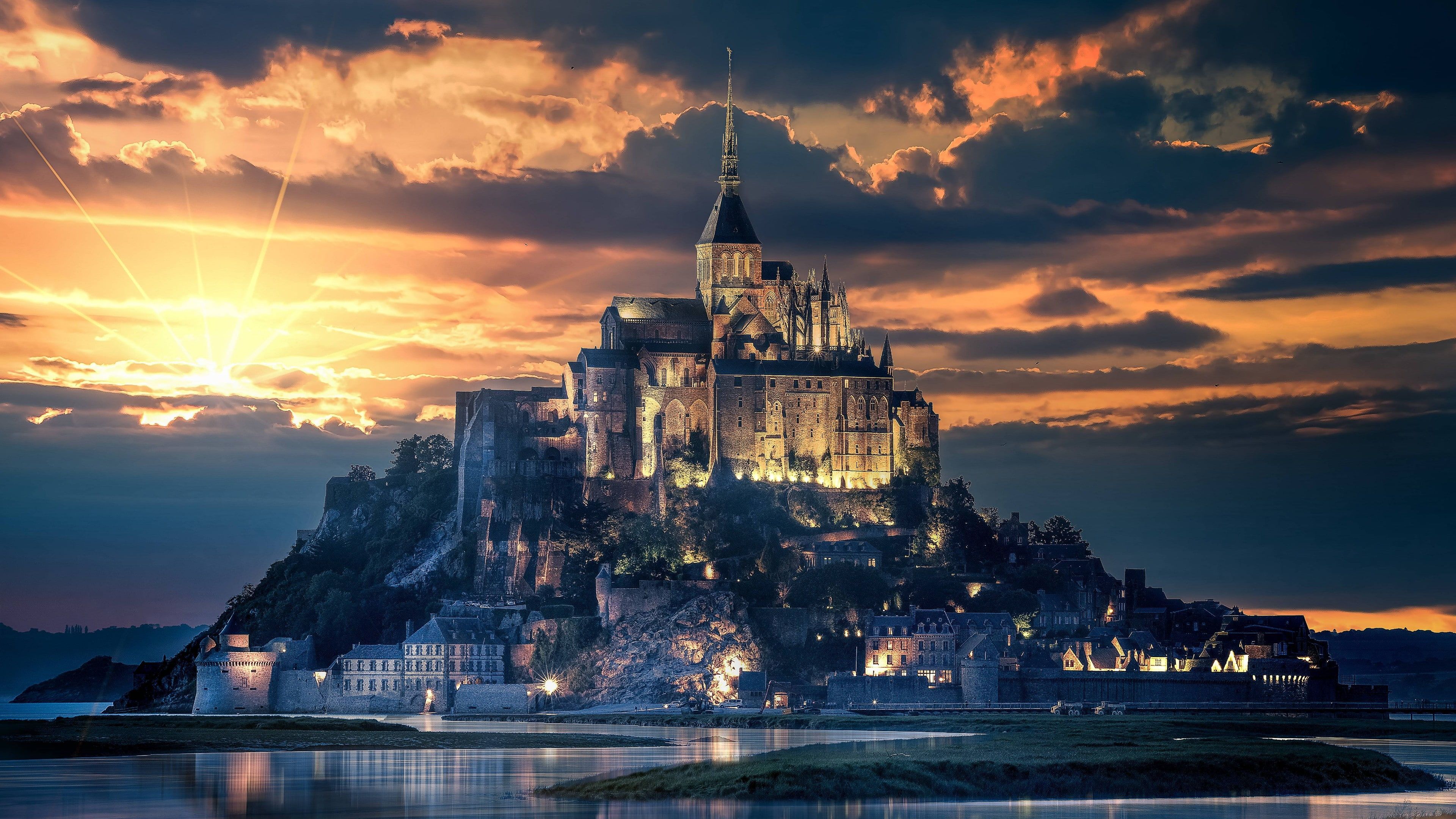Mont SaintMichel Wallpapers Wallpaper Cave