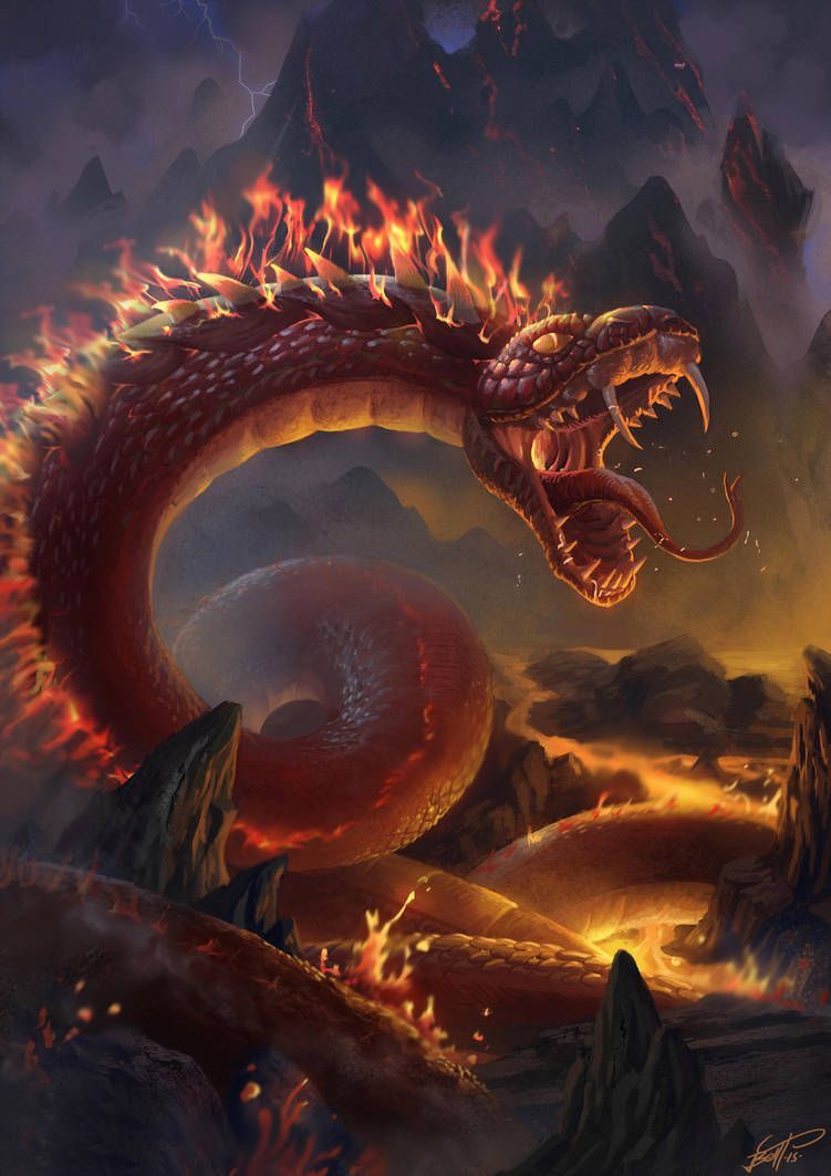 Fire Snakes Wallpapers Wallpaper Cave