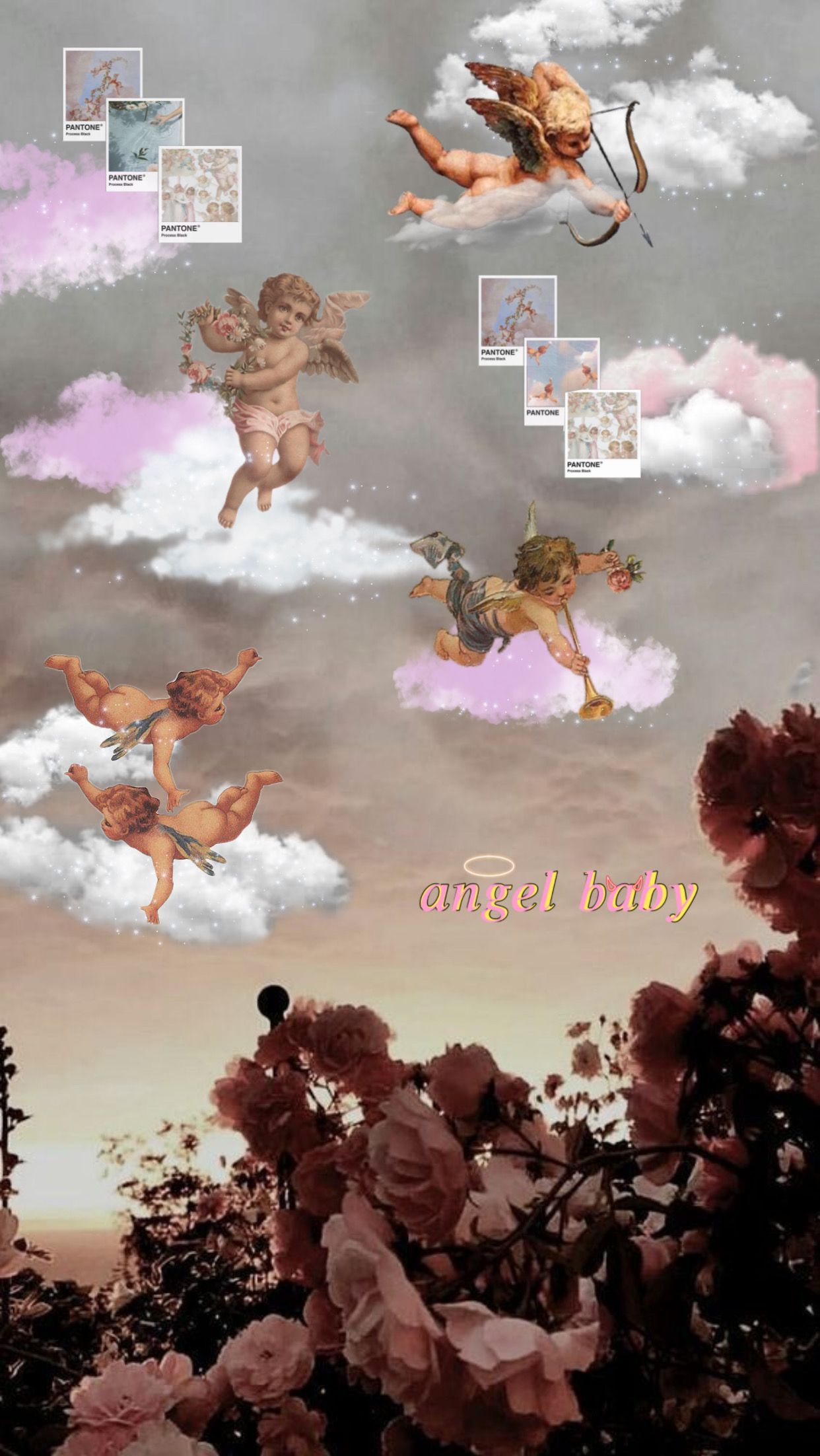 Aesthetic Baby Angel Wallpapers Wallpaper Cave