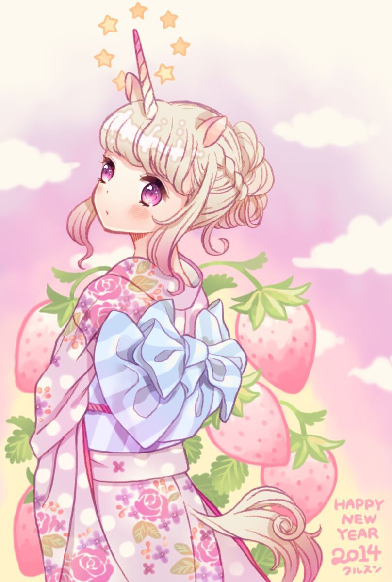 Anime Girl Unicorn Wallpapers Wallpaper Cave