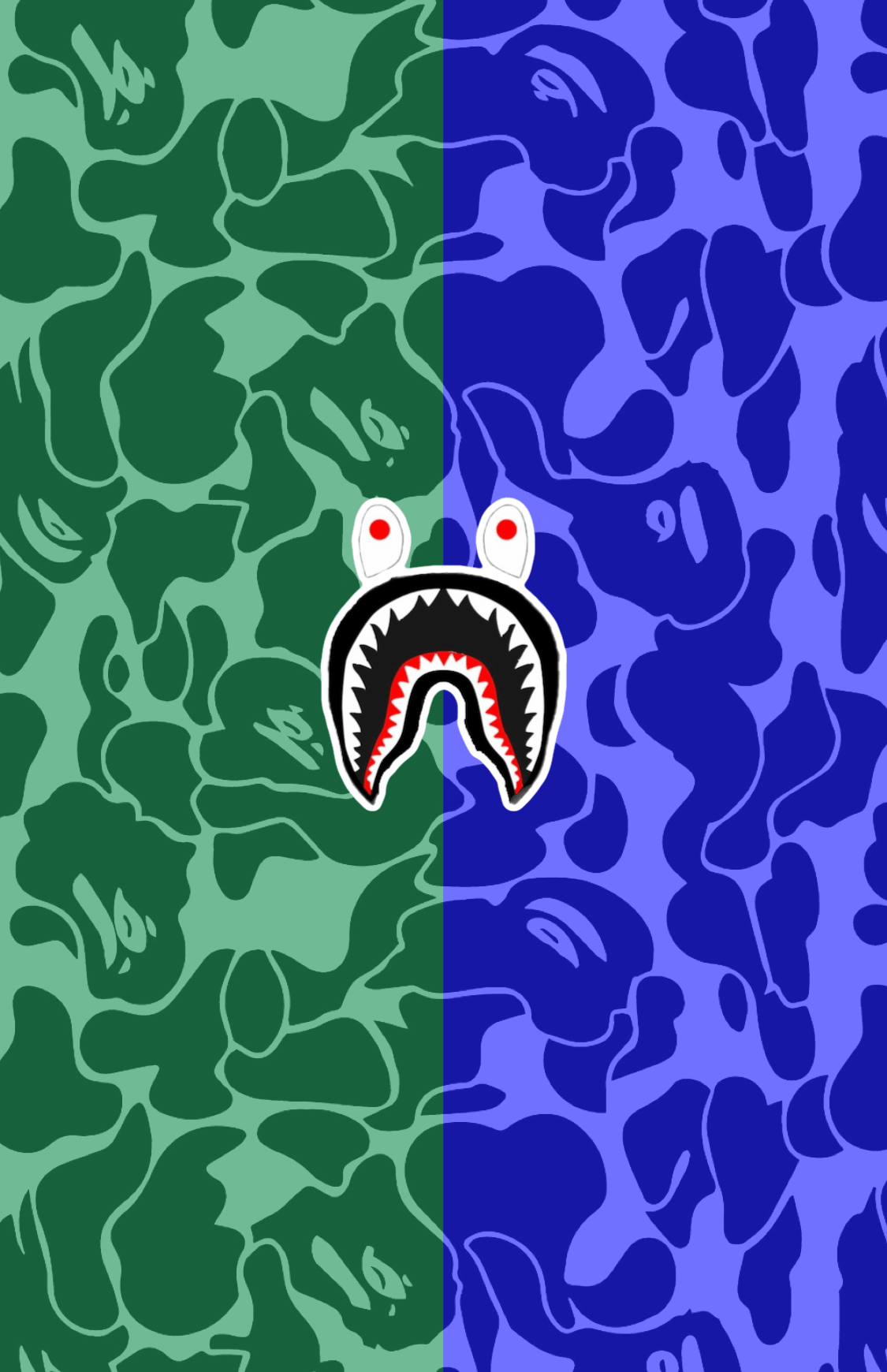 Purple Bape Wallpapers Wallpaper Cave