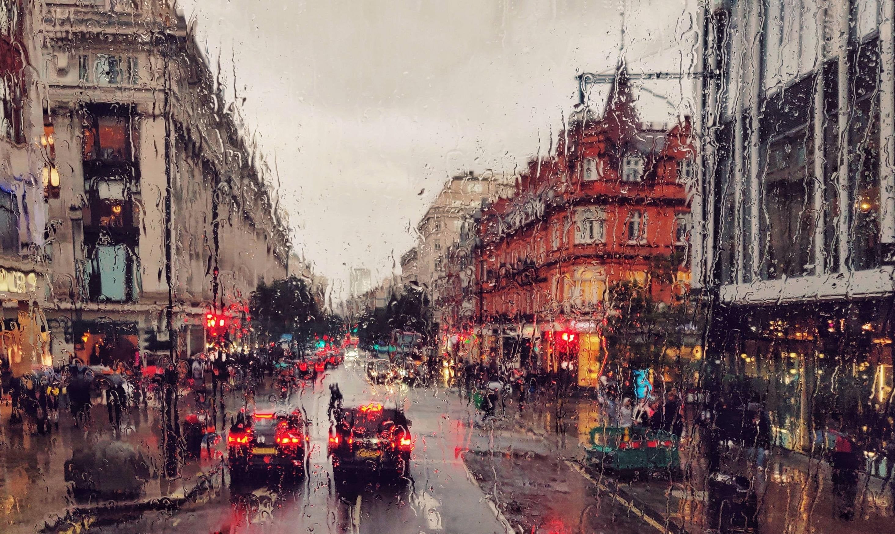 London Rain Wallpapers Wallpaper Cave
