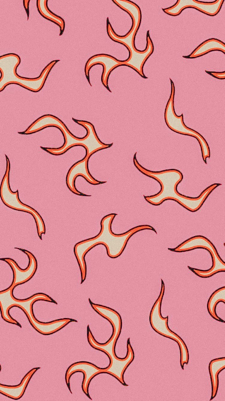 Pink Flame Aesthetic Wallpapers Wallpaper Cave